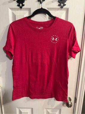 Under Armour Pink Logo Tee
